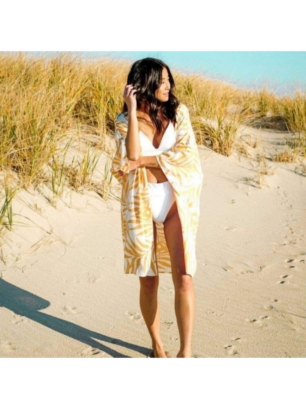 MAISON DU SOIR Magnolia Luxe Robe Size 2XL